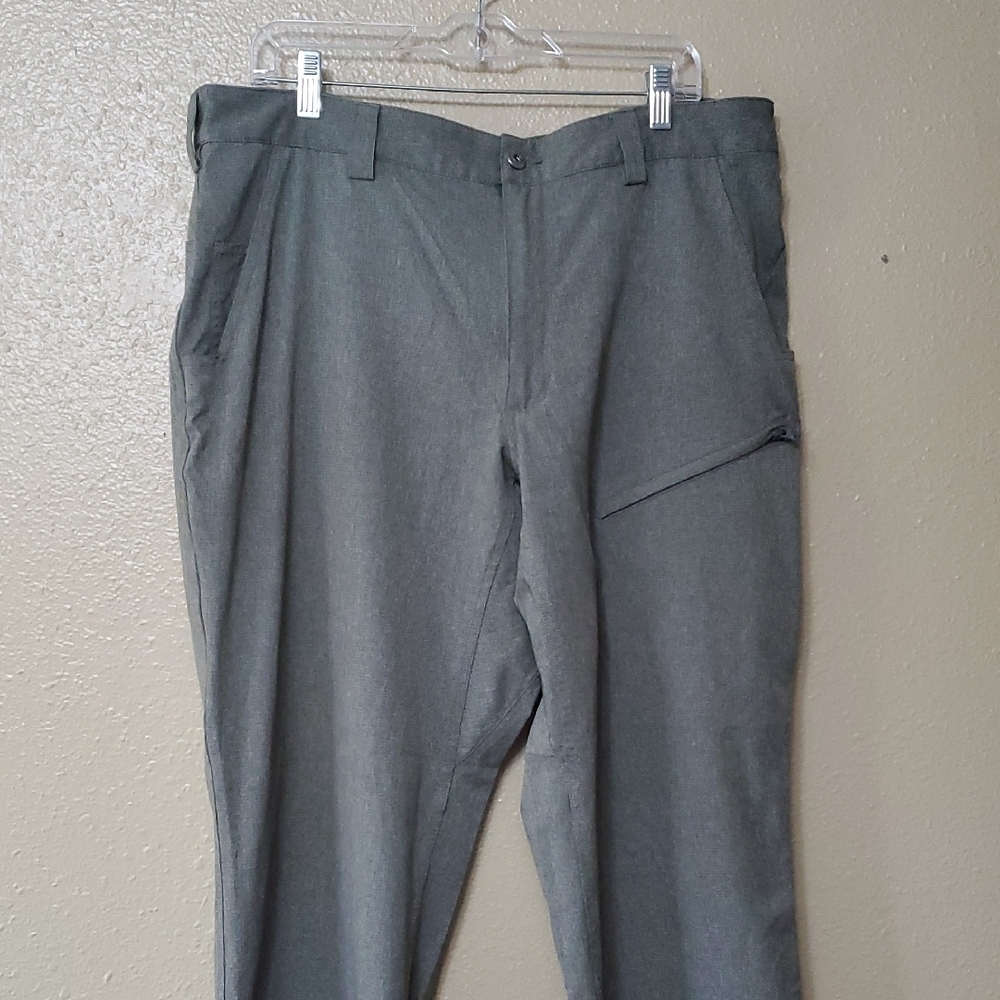 Duluth Men's Size 40x30 Flex Breezeshooter Gray Pants Chino Slacks